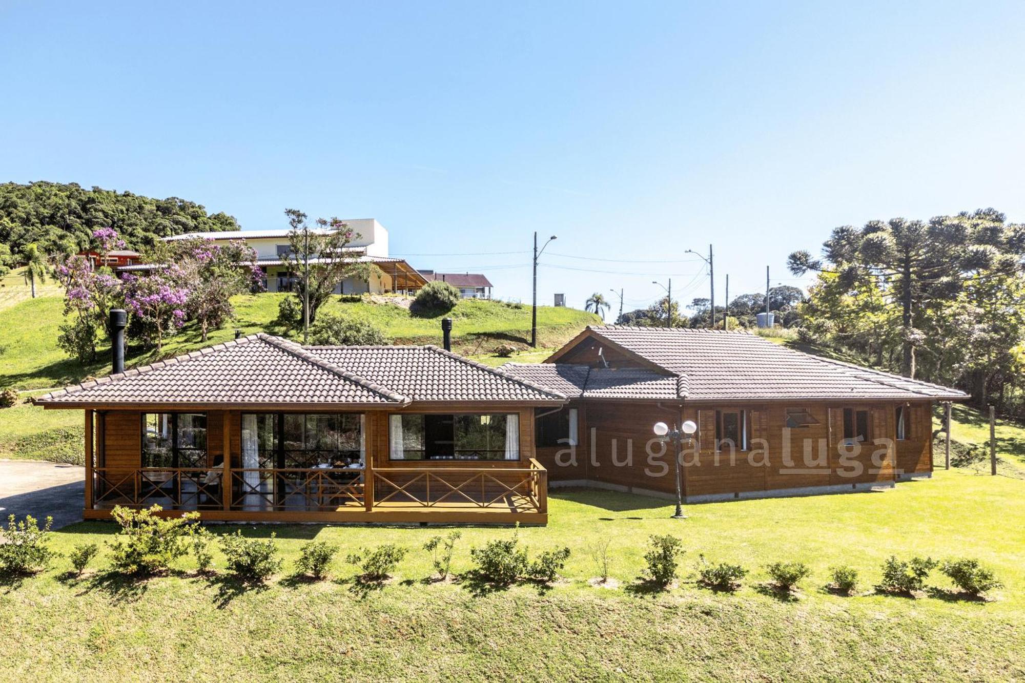 Villa Dos Platanos Em Rancho Queimado Exterior foto